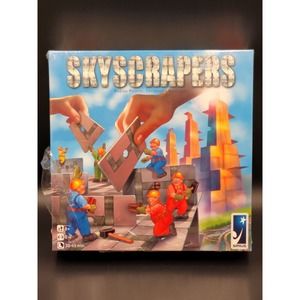 Skyscrapers Boardgame Sirius Strategy Construction Family Play Building